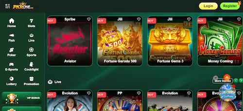 pkrone login