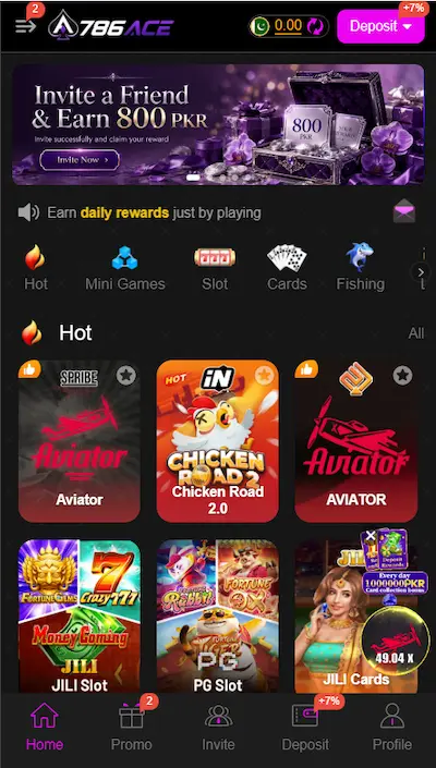 786acelogin app
